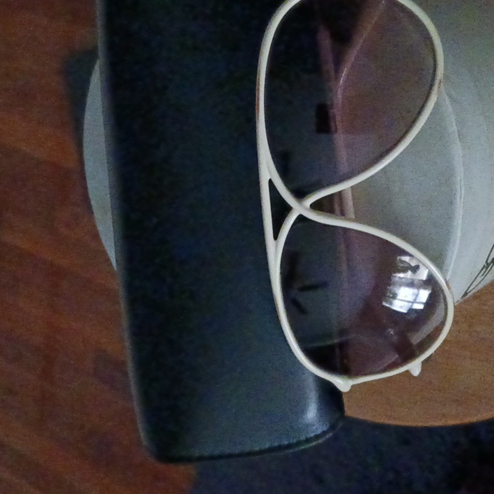 Tom Ford White Aviator look  Never worn